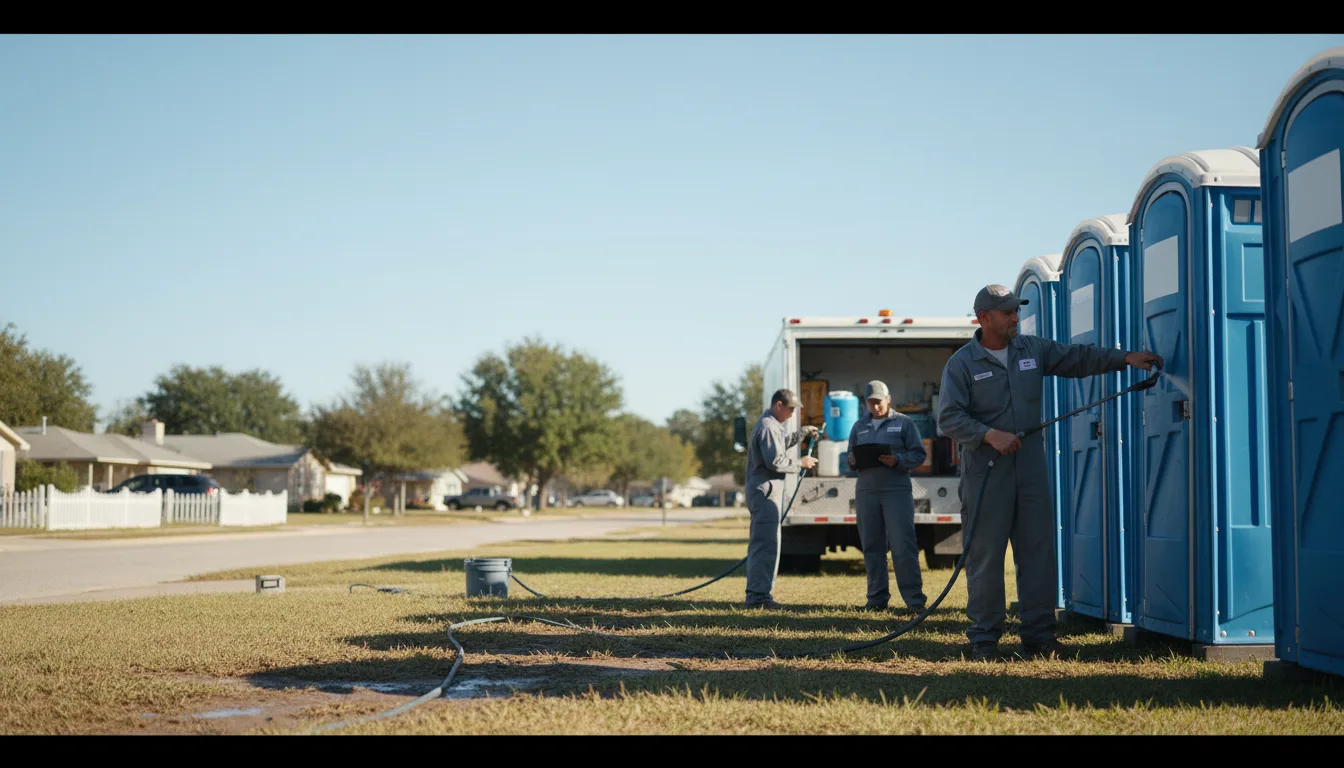 Long-Term Portable Toilet Rental in Woodstock, GA near me